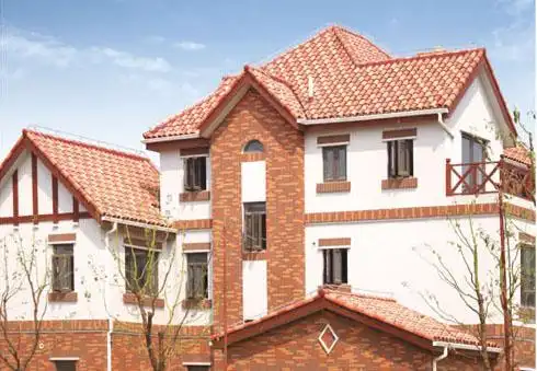 琉璃瓦屋顶结果图片