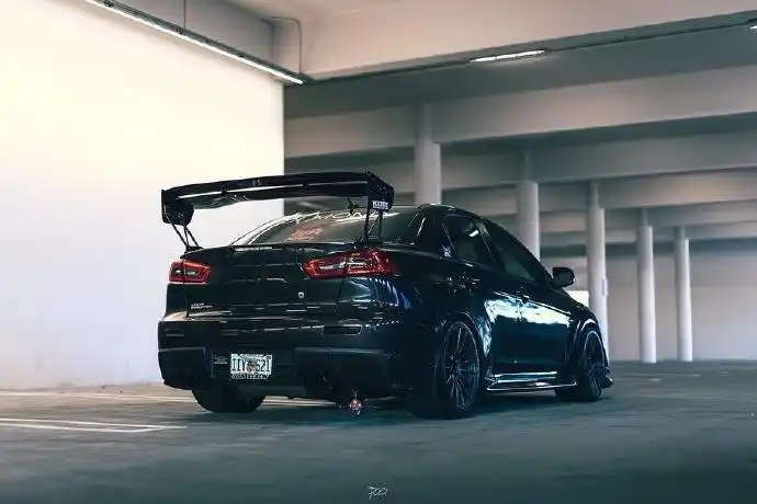 mitsubishi lancer evo x 黑武士