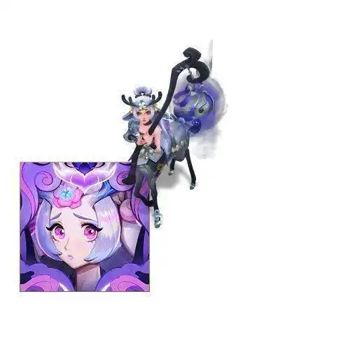 灵魂莲华莉莉娅炫彩 图标 兑换价格: 300 枚绽灵币(2020)