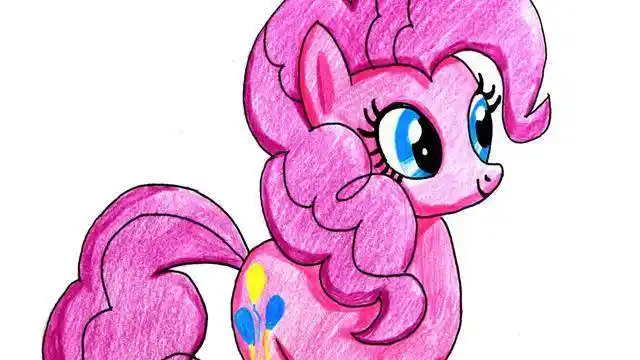 小马宝莉简笔画 小马宝莉简笔画彩色