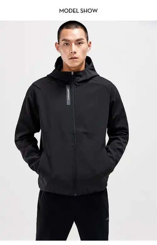 安踏运动套装男运动服2022夏季新款夹克长裤两件套休闲服跑步服男基础