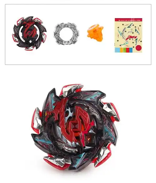 厂家货源爆裂陀螺玩具b-113地狱沙拉曼达散装小体积组装战斗陀螺