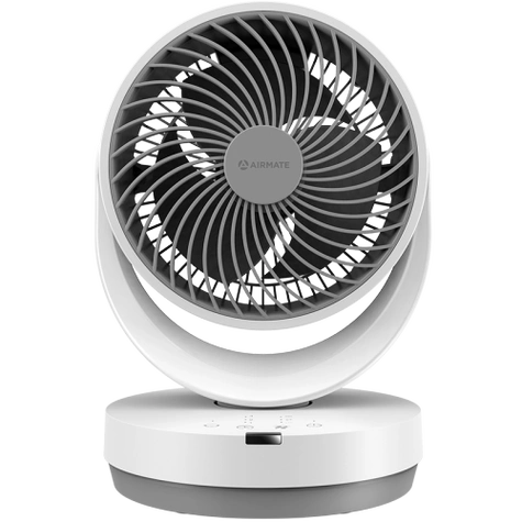 艾美特airmate家用遥控电风扇宿舍学生节能小风扇迷你台扇广角摇头