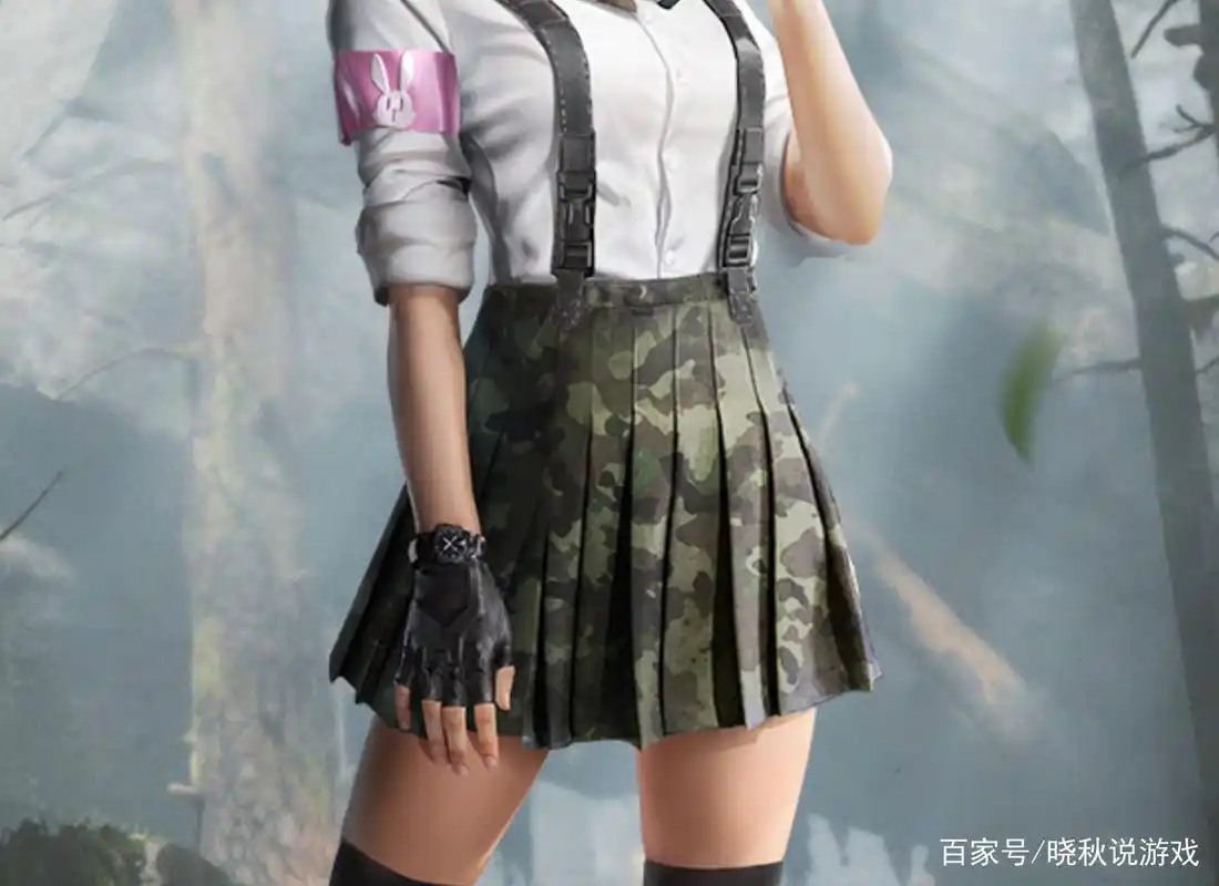 "吃鸡"最好看的6条裙子,彩虹是猛男最爱,高玩妹子都选"它"