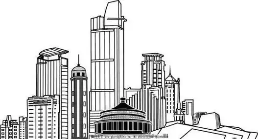 城重庆简笔画手绘重庆地图简笔画重庆特色景点简笔画重庆特色解放碑简