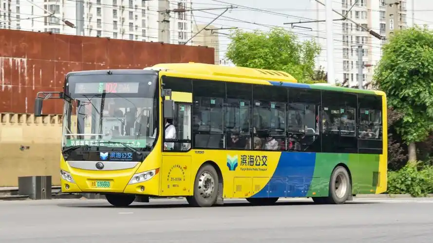 天津滨海公交102路宇通zk6105bevg59c运行实录(31-0109)