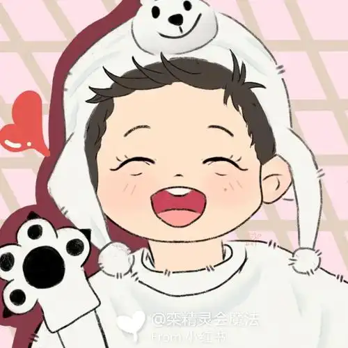 (不会画眼睛参考了q版素材画了个眯眯眼)超喜欢阿栾脸蛋上的痣#栾云平