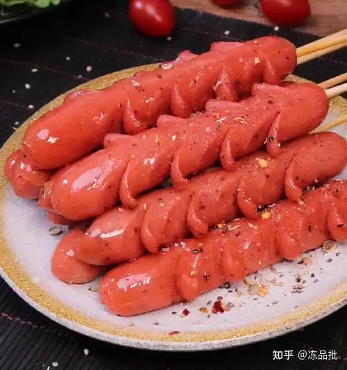 花开美味十里飘香的麦穗肠