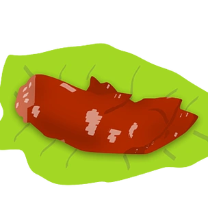 猪蹄卡通手绘烤猪蹄素材猪脚猪蹄餐饮美食2019农历猪年可爱小皇帝免费