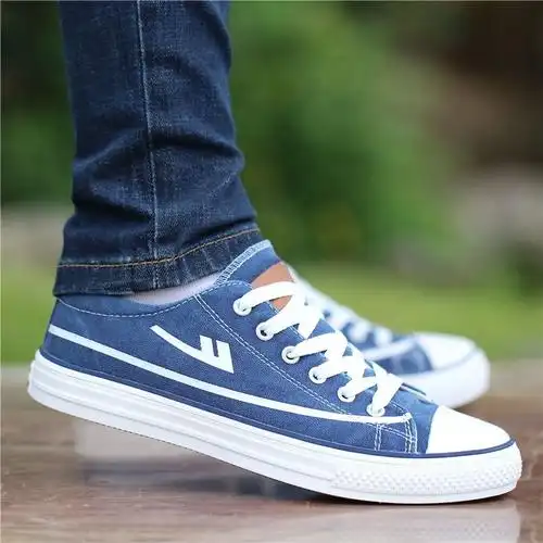 warrior回力回力男鞋春季新款男士帆布鞋潮流透气耐磨休闲鞋卡其色