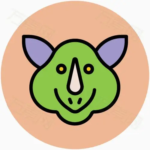 可爱元素动物图标