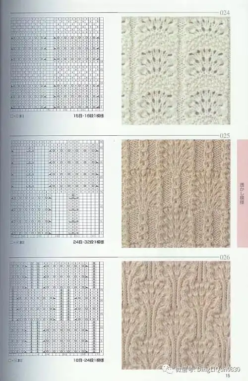 棒针图解志田棒针花样编织250例