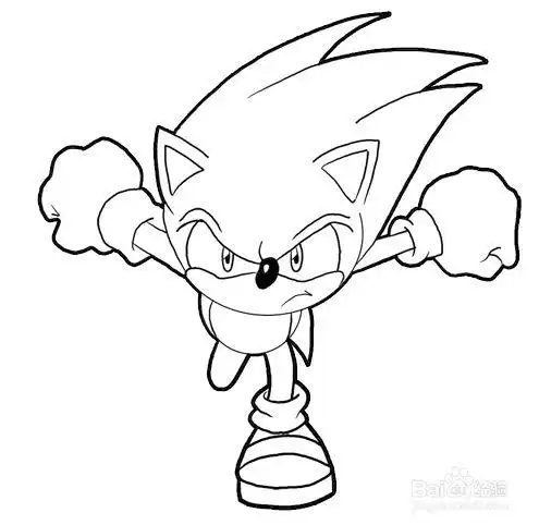 如何绘制刺猬索尼克?