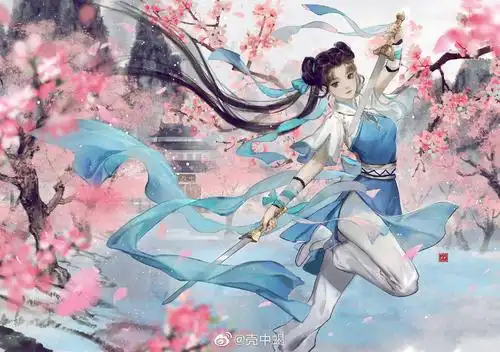 2020年5月29日 20:57   关注  插画绘画 水彩手绘 封面壁纸 古风