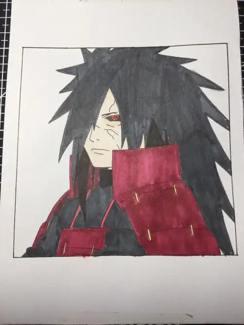 教你画宇智波斑