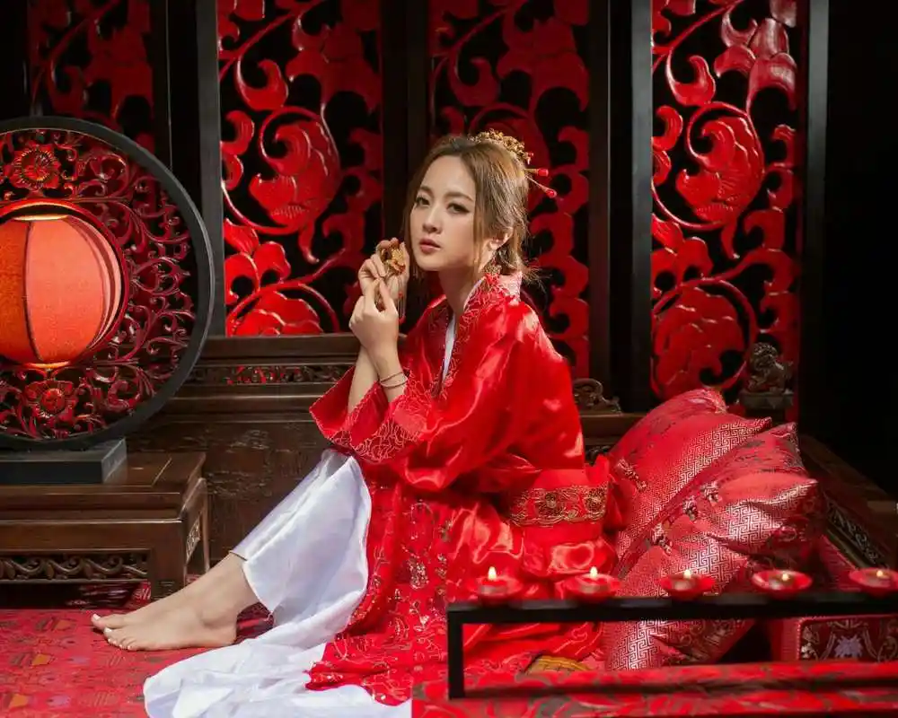 古风古典美女唯美写真宽屏壁纸图片