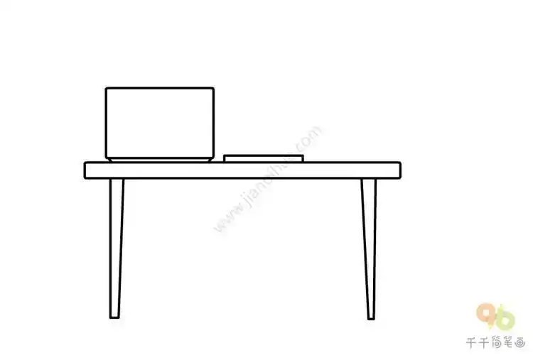 办公室简笔画