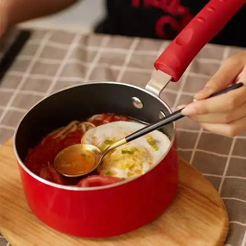 16cm aluminum nonstick kitchen saucepan milk pan