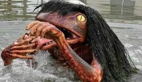 水猴子长什么样的水猴子水鬼图片揭秘恐怖至极