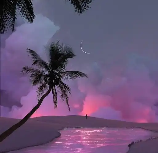 唯美意境背景图,一眼万年的背景图