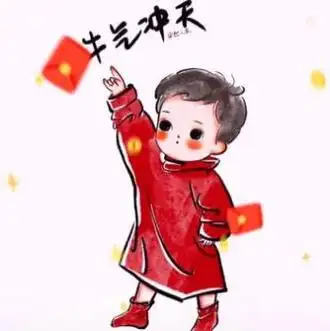 2021牛气冲天微信情侣头像高清下载 v1.