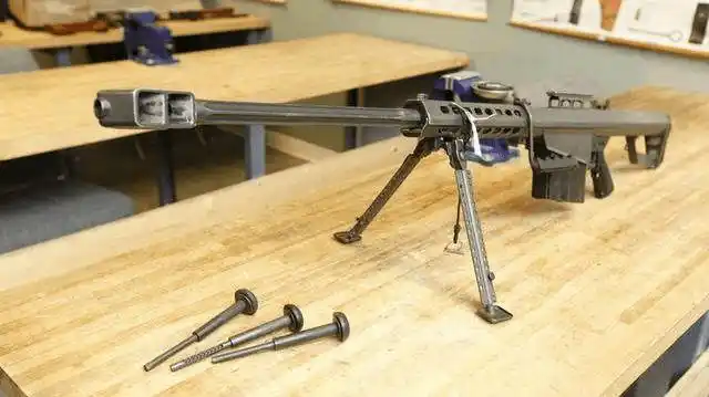 令人瑟瑟发抖的巴雷特大狙,玩这个的真不是一般人!