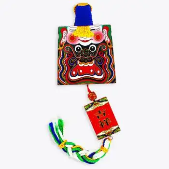 脸谱工艺品挂件 陕西西安旅游纪念 出国送老外礼品 抖音 中号巨灵神