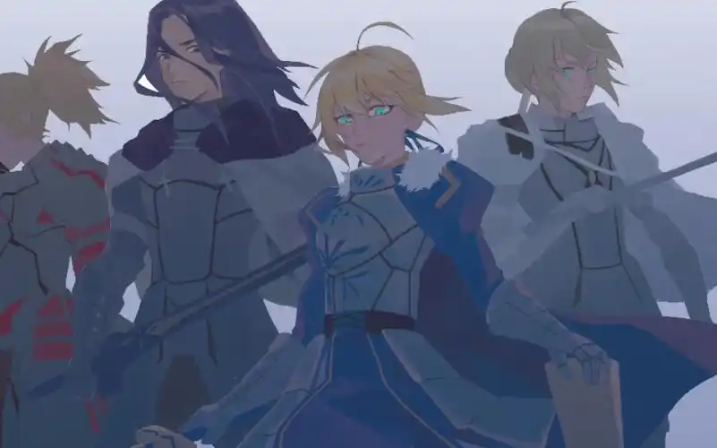 绘画教程 fate 圆桌骑士