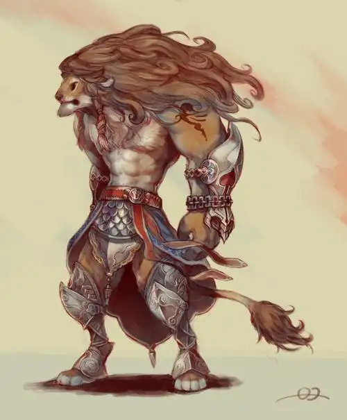 日韩风格动物角色概念原画