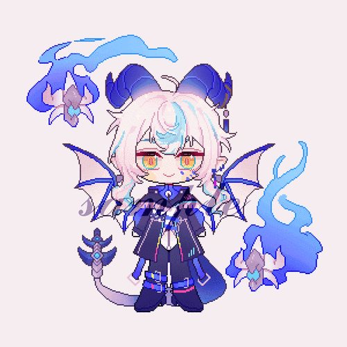 【像素画】像素q版小人