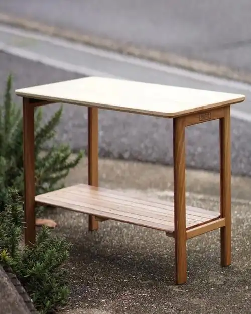 露营实木折叠桌