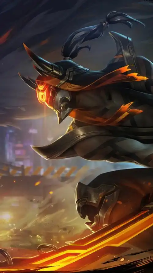 lol英雄联盟 无极剑圣 易 master yi 墨之影武者 手机壁纸