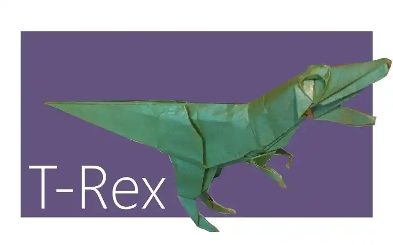 油管搬运折纸origami霸王龙trexbysatoshikamiya神谷哲史