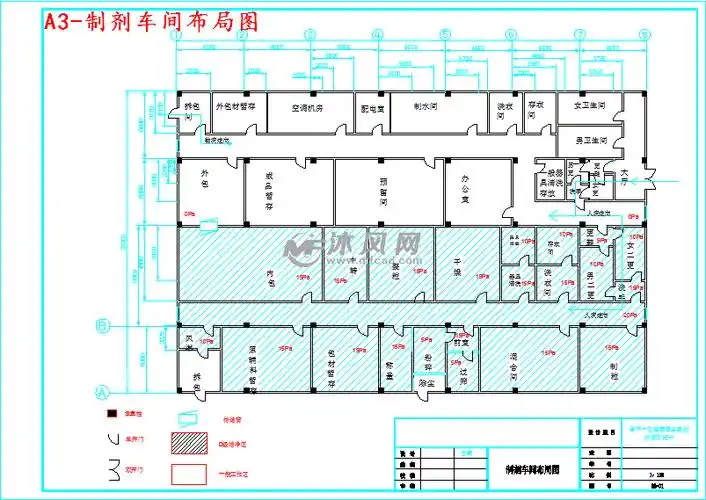 制剂车间布局图