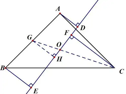 三角形重心的顺口溜