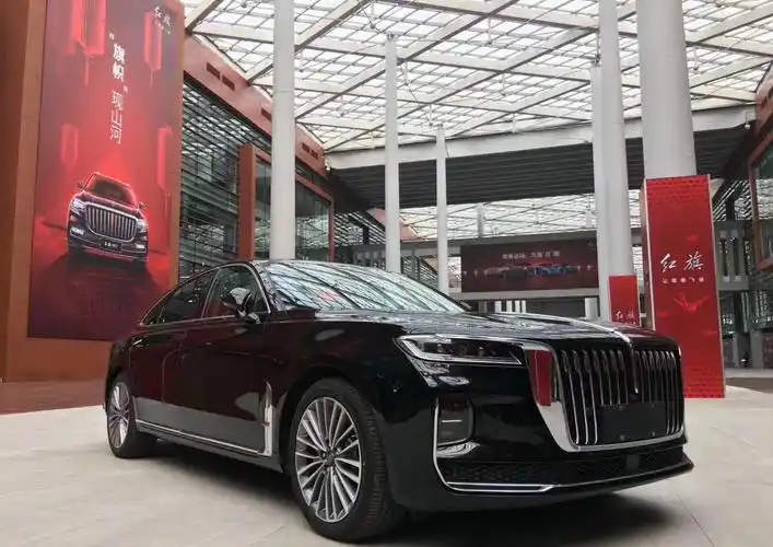 红旗h9实车陆续到店传奇黑配色更加庄重气派有望6月上市