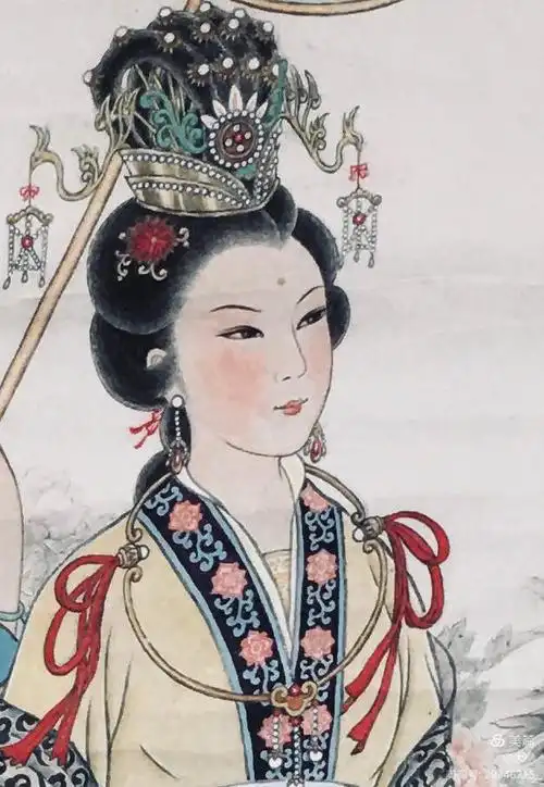 先为唐高宗李治的皇后,后为武则天皇帝,也是中国历史上唯一一位女皇帝