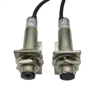 m12激光对射 36v常开c2 e3f 光电开关npn 20c1 20l 24v 常闭 dc6