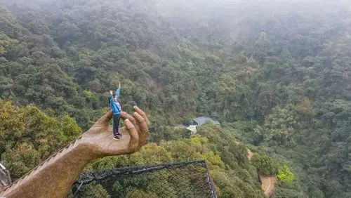 春日花间旅行打卡清远古龙峡家门口的溜娃好去处