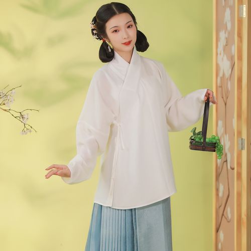 松塔汉服明制交领短衫箭袖小袖窄袖日常百搭汉服