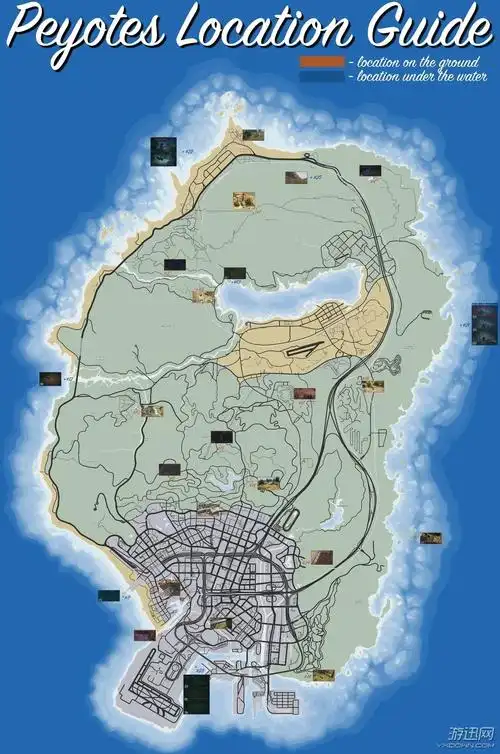 《gta5》次世代版全27个仙人掌位置一览