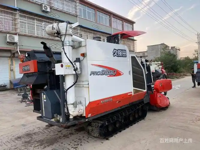 c转让18年精品久保田988收割机