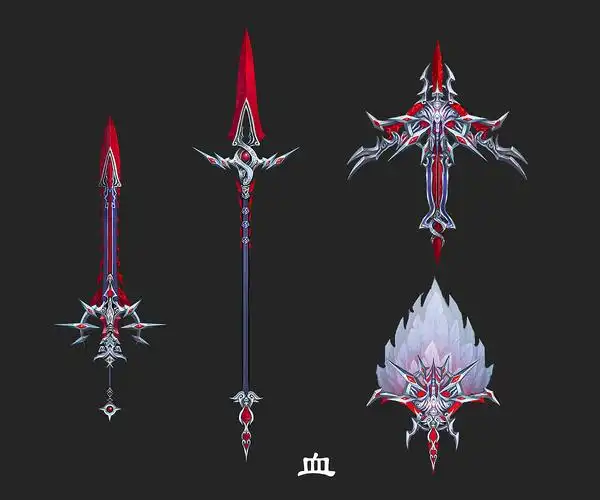 武器设计|插画|游戏原画|ly04761791 - 原创作品 - 站酷 (zcool)