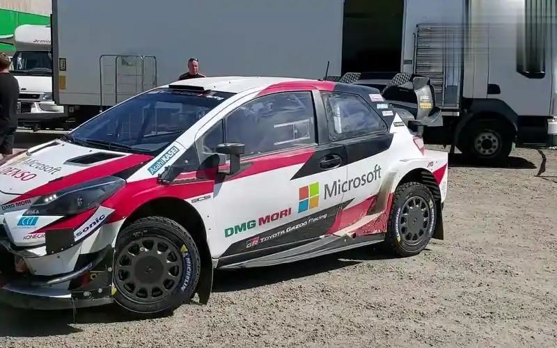 wrc2020芬兰赛道测试,丰田雅力士