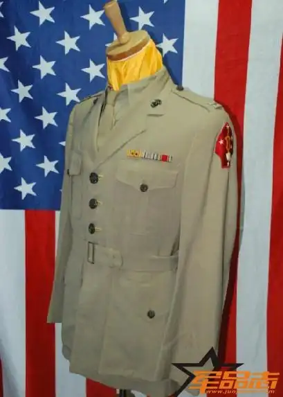 [老麦原创]二战美国海军陆战队军官夏季制服鉴赏
