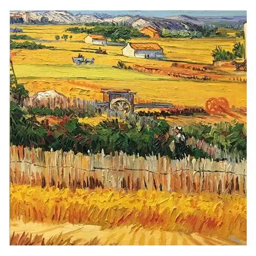 (临摹) 梵高《大丰收》 - 拍卖