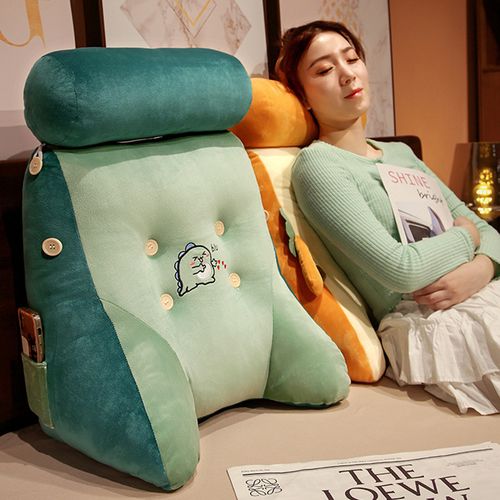 床头软包靠背靠垫床上靠背垫宿舍靠背枕大靠背床靠背三角靠枕卡通