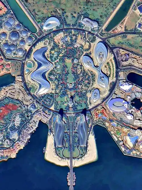 中国最大人工岛 恒大海花岛_腾讯新闻