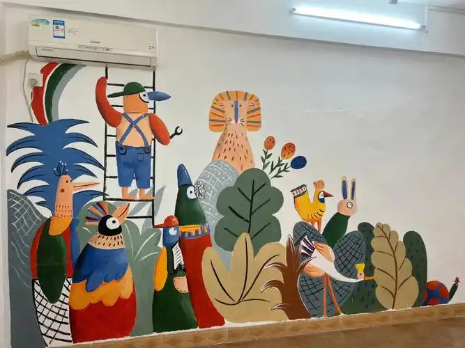 画室墙绘七七八八啦