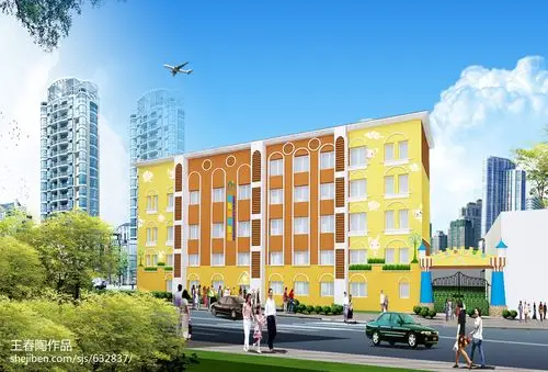 欧式风格幼儿园最新环境设计效果图